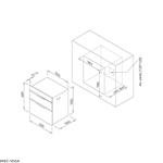 Máy sấy, tiệt trùng chén đĩa Malloca MSC-100A